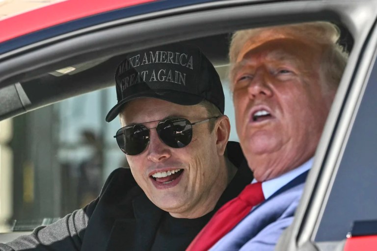 Tesla stock tanks as CEO Musk publicly rips into Trump