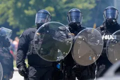 Nationwide ‘No Kings’ protests grapple with security threats following death of Minnesota lawmaker