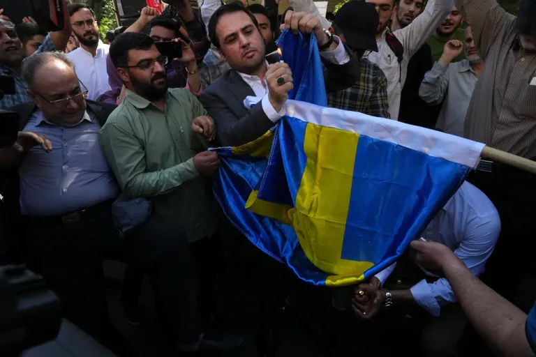 US Embassy in Sweden issues security alert over threat of Iran-backed gang attacks