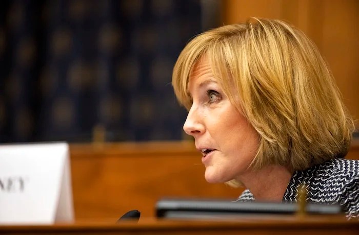 Representative Claudia Tenney, a Republican from New York, speaks during a hearing in Washington, D.C.