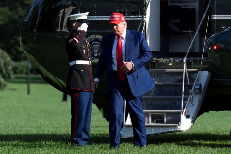 ‘Don’t go too crazy,’ Trump advises fiscal hawks as tax bill debate begins