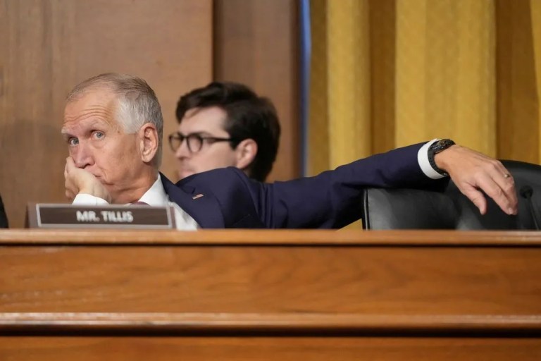 Trump targets Tillis after ‘no’ vote on tax bill, will meet with primary challengers