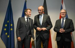 UK, Germany, France hold call on Gaza after Macron says he’ll recognize Palestinian state