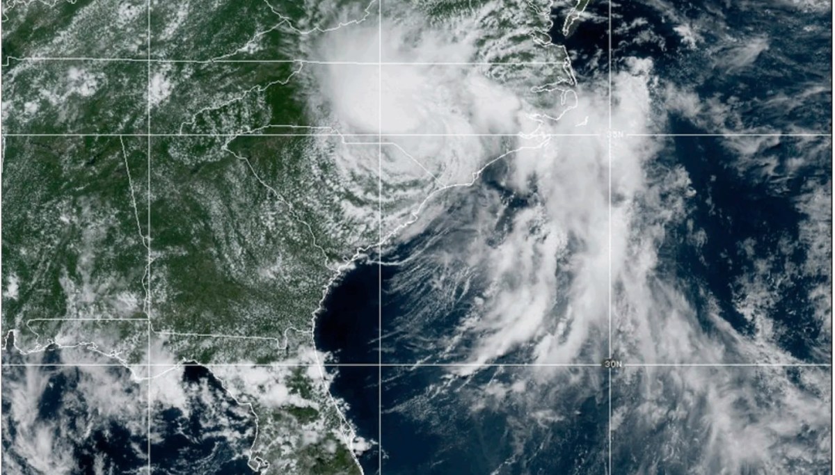 Thousands without power in North Carolina following Tropical Storm Chantal