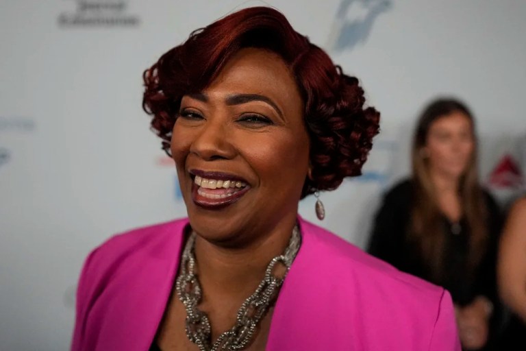 Martin Luther King Jr.'s daughter, Bernice King arrives ahead of a 