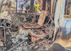Islamic State-backed rebels attack a Catholic church in eastern Congo, killing at least 34