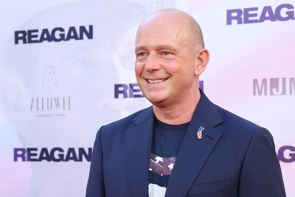 Steve Hilton attends the Los Angeles premiere of "Reagan" at TCL Chinese Theatre on August 20.