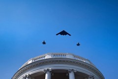 Trump lauds ‘flawless’ Iran mission as B-2 bomber, fighter jets fly past White House