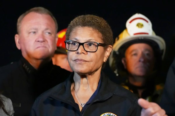 Los Angeles mayoral race upended by allegations Karen Bass altered fire report