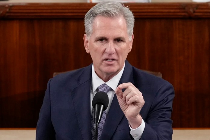 McCarthy says Trump has ‘usurped’ Congress’s power McCarthy says Trump has ‘usurped’ Congress’s power