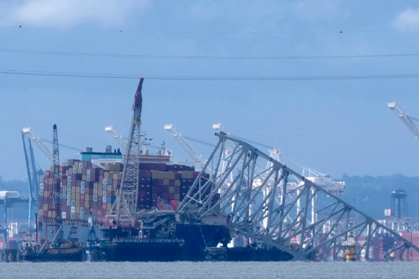 Remaining Maryland Key Bridge demolition begins 16 months after collapse