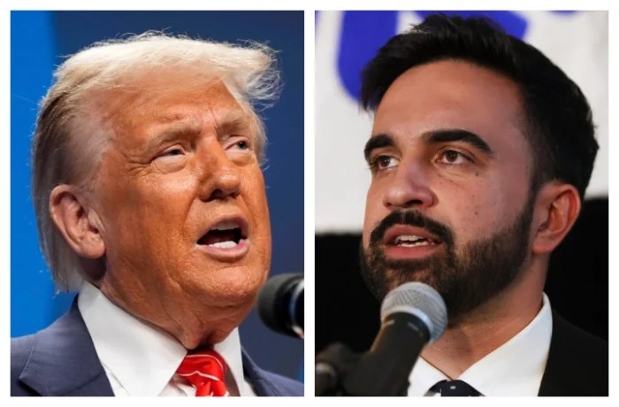Trump says ‘we will have to arrest’ Zohran Mamdani if mayoral nominee doesn’t work with ICE