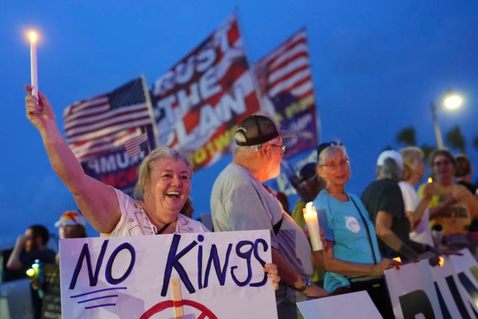 ‘No Kings’ protests draw GOP claims of prolonging shutdown: What to know