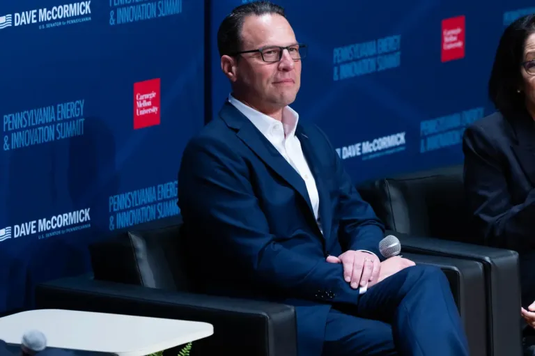 Gov. Josh Shapiro at the Pennsylvania Energy and Innovation Summit on July 15, 2025.