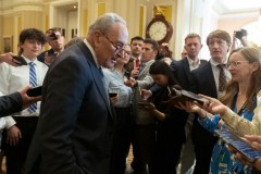Vote-a-drama: Senate reporters running on fumes see the funny side to marathon vote