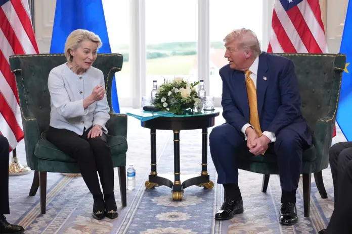 Trump gives EU until July 4 to ratify trade deal Trump gives EU until July 4 to ratify trade deal