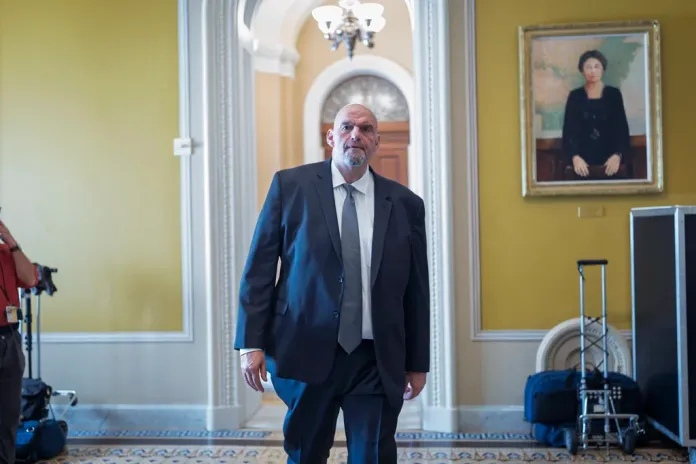 Union members hand deliver letter to Fetterman’s office