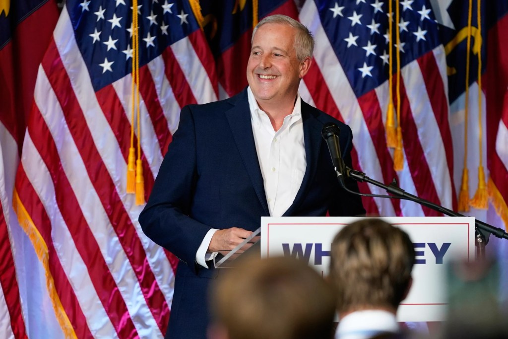 NextImg:Whatley raises record $6 million two months into NC Senate race