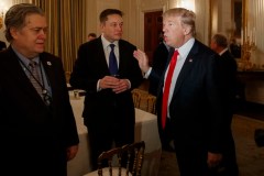Musk claims Steve Bannon is on Epstein client list after DOJ denies file exists