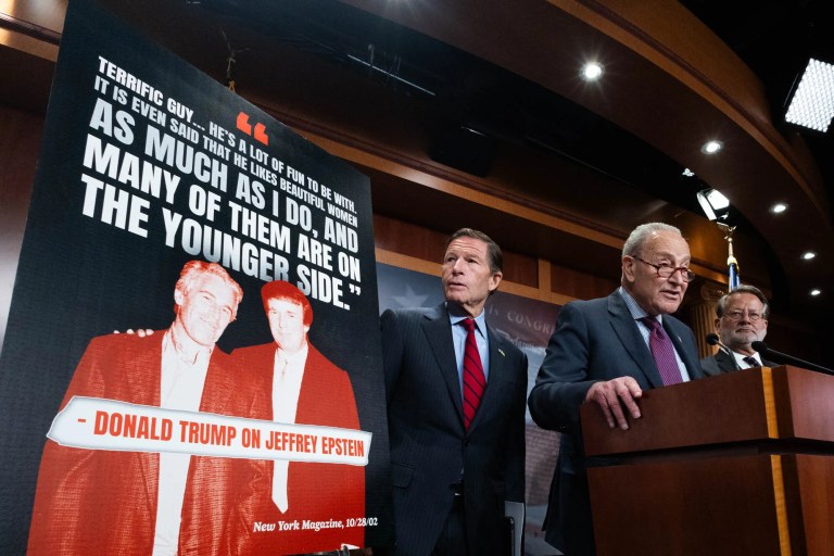 ‘Not a stunt’: Schumer invokes rare ‘Rule of Five’ to force release of Epstein files