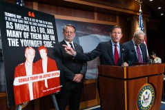 Senate Democrats make late push to drive GOP’s Epstein files headache