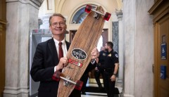 Capitol Tea: Tim Burchett’s skateboarding dream