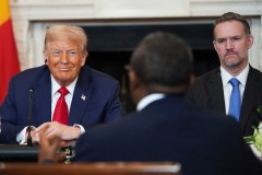 African leaders seek to charm Trump with talk of Nobel Peace Prize