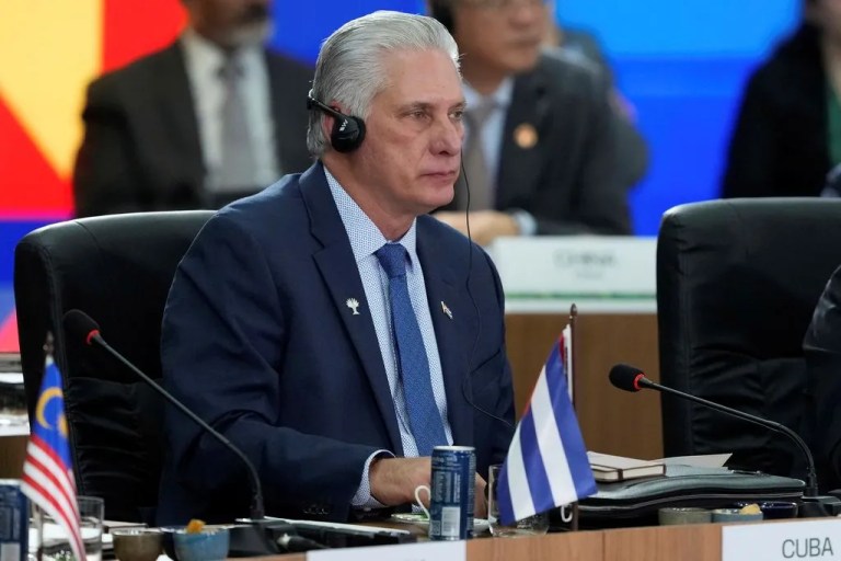 US sanctions Cuban President Diaz-Canel and other officials for human rights violations
