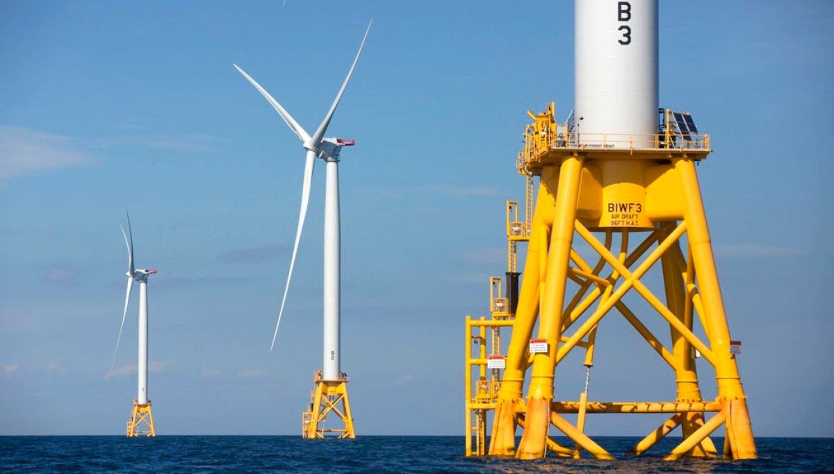 Cover image for Blue states sue Trump admin over offshore wind lease cancellation