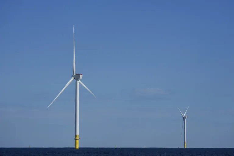 Offshore wind turbines of South Fork Wind.