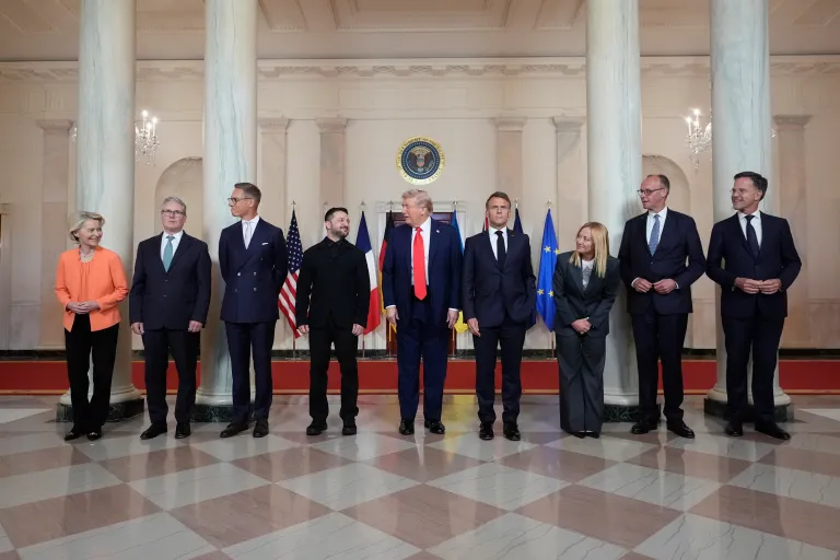 European leaders have celebrate Trump-Putin summit as Russian strikes continue 