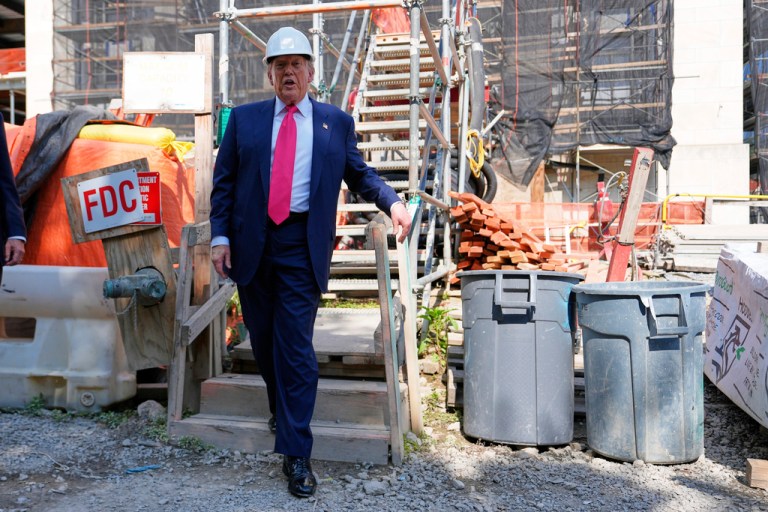 President Donald Trump says he'll join law enforcement officers and National Guard troops on a nightly patrol of Washington, DC's streets Thursday night.