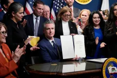 Newsom signs redistricting bills, takes fight over congressional map to voters