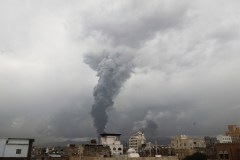 Israeli airstrikes hit Yemen’s capital, targeting Iran-backed Houthis