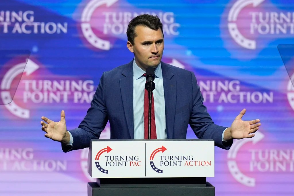 NextImg:Charlie Kirk shot at Utah Valley University event