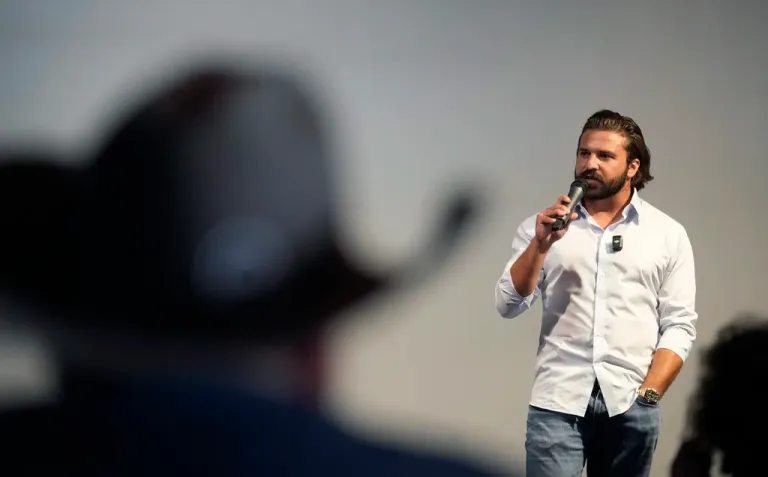 Brandon Herrera, a gun-rights YouTube creator who calls himself 