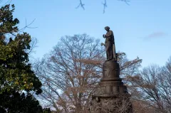 Trump administration changes wording for Confederate-era statue removed in 2023