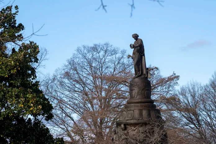 Trump administration changes wording for Confederate-era statue removed in 2023