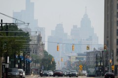 Twelve states issue air quality alerts as Canadian wildfires burn