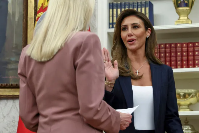 Attorney General Pam Bondi swears in Alina Habba.