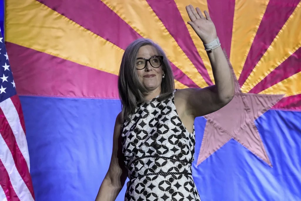 Katie Hobbs selects former Republican Mesa mayor as running mate