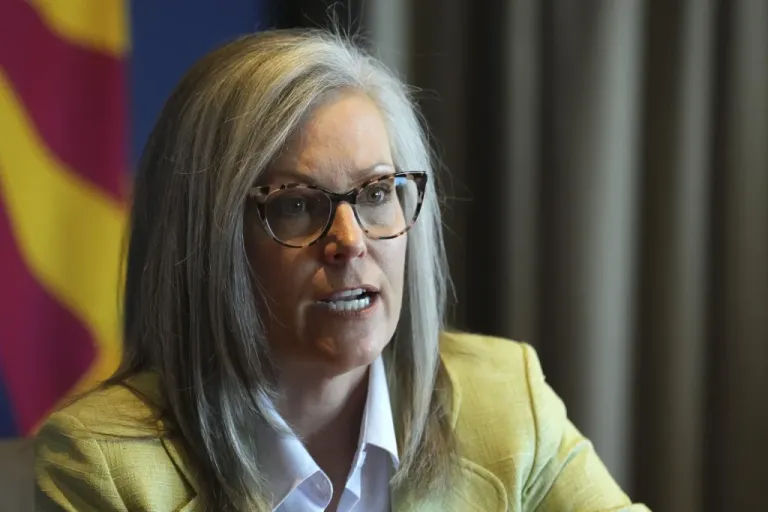 Arizona Democratic Gov. Katie Hobbs.