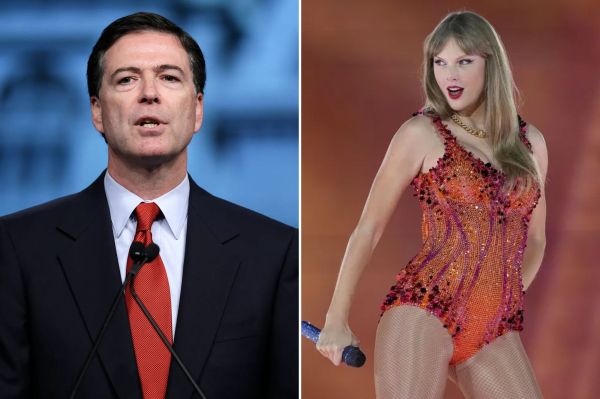 Former FBI Director James Comey fangirls over Taylor Swift in bizarre video