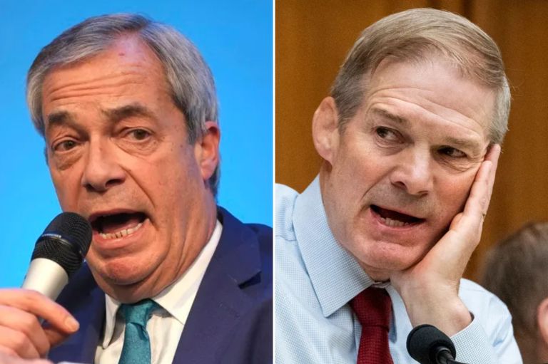 Jim Jordan invites Nigel Farage to hearing on European ‘threats’ to US free speech