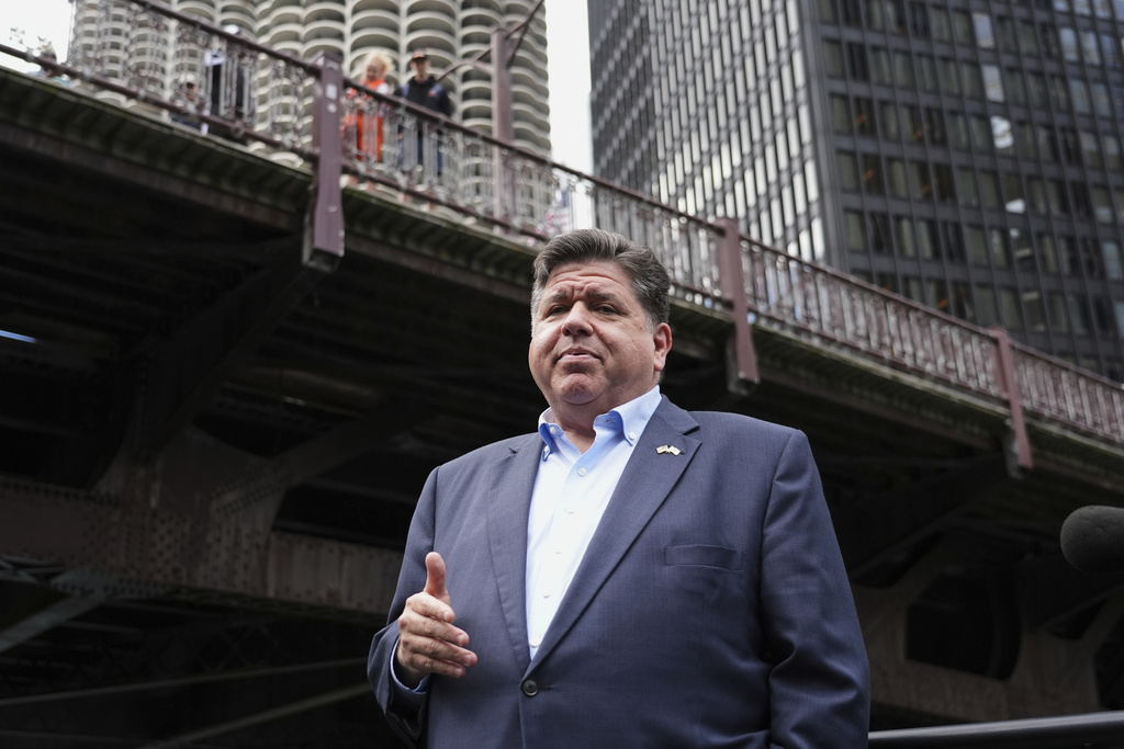 NextImg:WATCH LIVE: Pritzker holds a press conference as Trump attempts to send military to Chicago