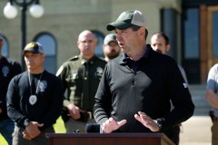 Search continues for ex-soldier suspected of killing four people in Montana bar shooting