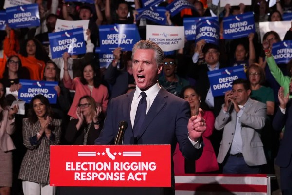 Newsom rolls out partisan redistricting plan, calls for special election