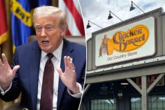 Trump tells Cracker Barrel to admit logo mistake and rebrand: ‘Make Cracker Barrel a WINNER again’