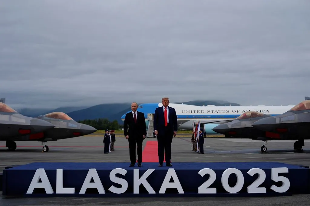 Trump and Putin start ‘high-stakes’ in-person meeting to end Russia-Ukraine war  at george magazine