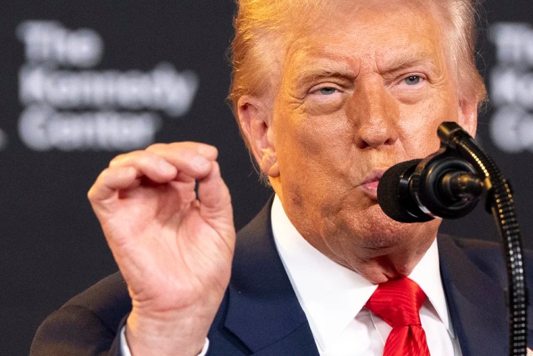 President Donald Trump signed an executive order Wednesday easing regulations concerning commercial rocket launches that industry figures say have slowed innovation and testing.